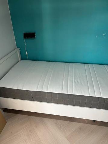 Eenpersoonsbed 90x200 met IKEA Hövags matras