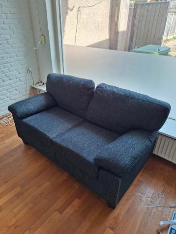 Tweepersoonsbank - Donkergrijs