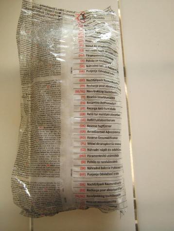 GRATIS navulling vochtvreter/vochtopnemer 1,3 kg