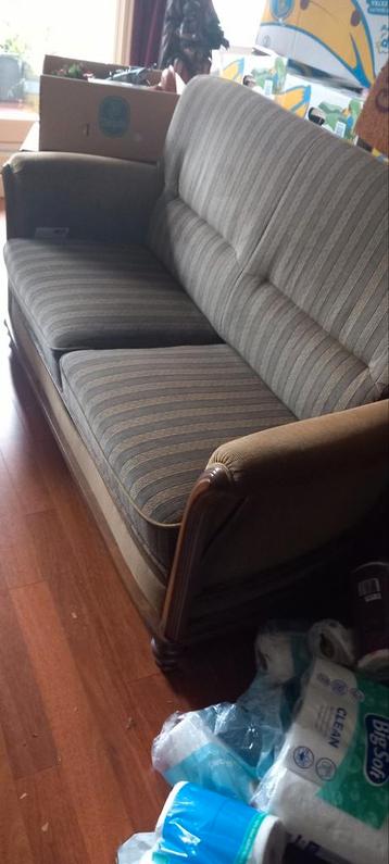 Senioren bankstel met twee fauteuils - 170x95x70 cm