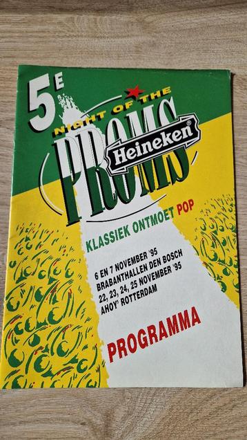 programmaboek Night of the Proms