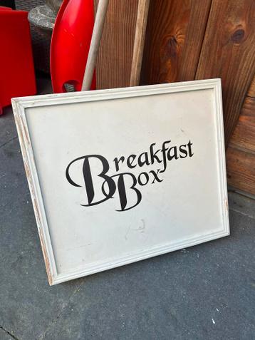 Dienblad (groot) van hout