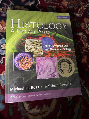 Histology - A text and atlas