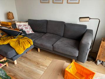 Comfortabele hoekbank, wasbaar en duurzaam