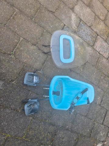 Gratis fietszitje met windscherm