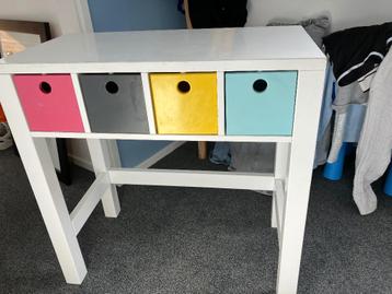 Tafel-bureau-make up tafel kinderen