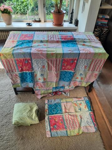 Dekbedovertrek bloemen 1 persoons