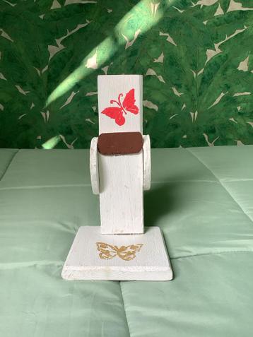 Unieke Handgemaakte Koptelefoonstandaard met Vlinders