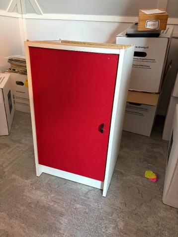 Opbergkasten rood