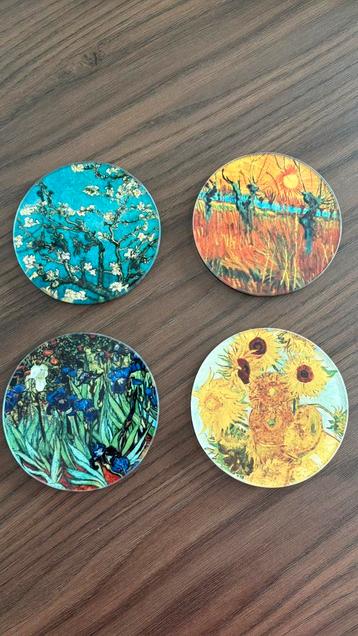 Gratis onderzetters - van Gogh - met houder
