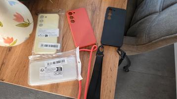 4x Telefoonhoesjes Samsung S23 - 2 Nieuw, 2 met Touw