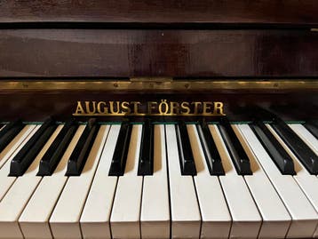August Förster piano
