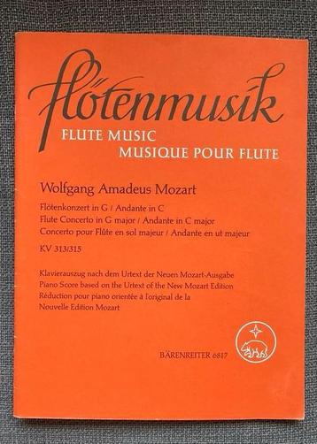 Bladmuziek voor dwarsfluit met pianobegeleiding