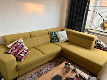 Hoekbank groen - veelgebruikt