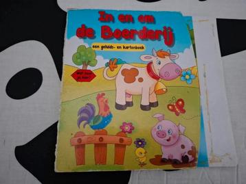 In en om de boerderij - Geïllustreerd kartonboekje