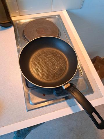 Koekenpannen: set van 2 (normale en grillpan)