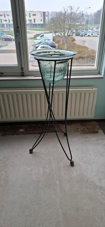 Gratis Plantenstandaard Glas Metaal - Hellevoetsluis