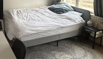 Ikea Slattum Bed 160x200 grijs - Gratis afhalen