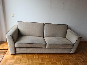 Comfortabele 2,5-zits bank, lichtgrijs