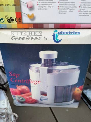 Sap centrifuge (nieuw in doos)