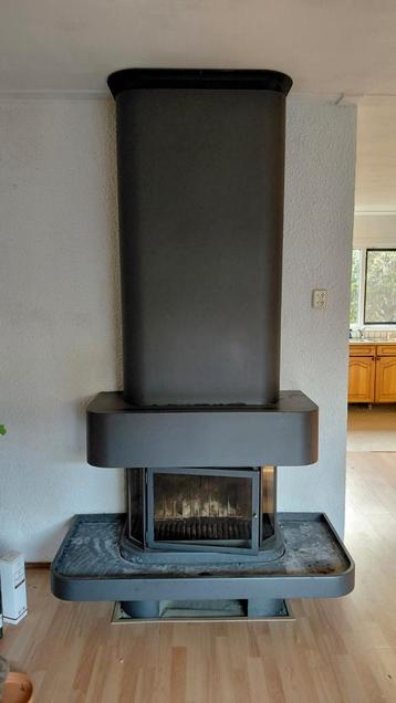 Moderne haard in goede conditie - zelf demonteren
