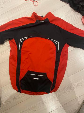 Rogelli fiets shirt - rood/zwart