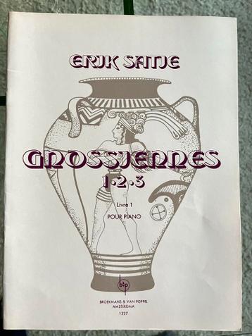 Piano boek Erik Satie - Gnossiennes 1-3
