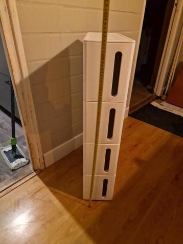 Smal kunststof ladekastje