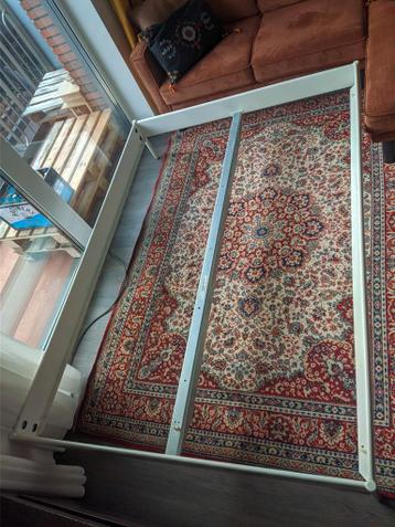 Metalen bedombouw 200 x 140, wit ikea