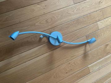 Ikea Leding Plafondlamp - 3 Spots - Grijs