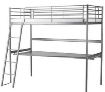 Hooslaper IKEA Svarta met bureau. GRATIS