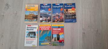 Diverse Reisgidsen: Cambodja, Laos, Krakau (ANWB, Nelles)