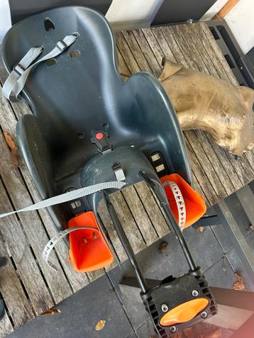 Fietsstoeltje met adapter