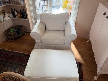 IKEA Ektorp fauteuil met hocker