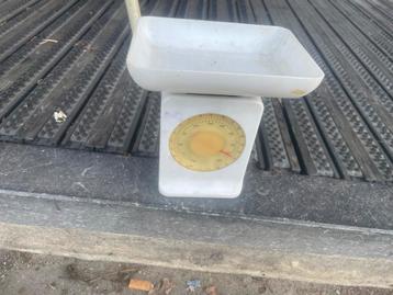 Vintage Keukenweegschaal - Analoog, tot 1 kg