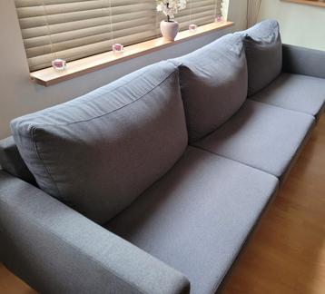 GRATIS AFHALEN! Antracietgrijze 4-zits bankstel- 2.80m breed