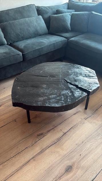 Boomstam salon tafel