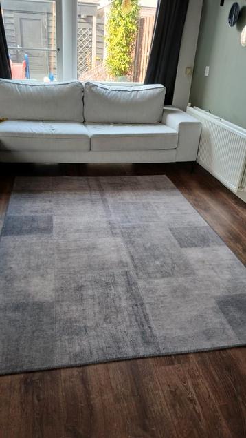 Grijs vloerkleed 160x230 cm