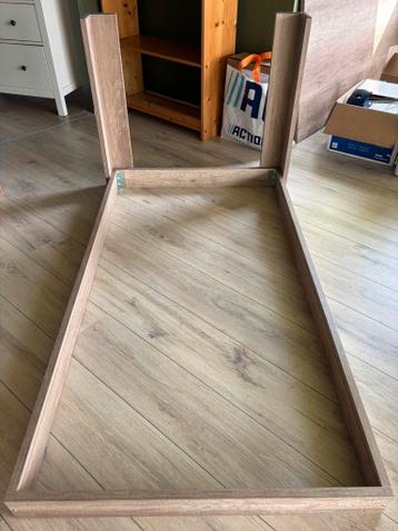 Gratis! Eetkamertafel Lidia - eikenkleur - 90x160cm, 80cm