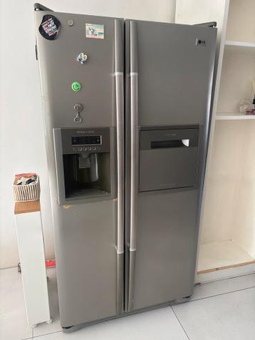 LG Koel-vriescombinatie met water- en ijsdispenser