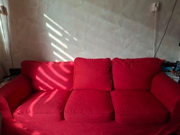 Ektrop 3 zits met rode hoes