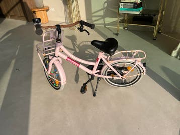 Roze Alpina Cargo fiets met 16