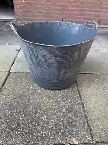 Flexibele kuip - Grijze speciekuip met handgrepen