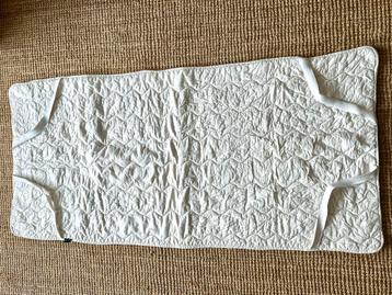 Biologisch kantoenen matras oplegger 135x65 cm