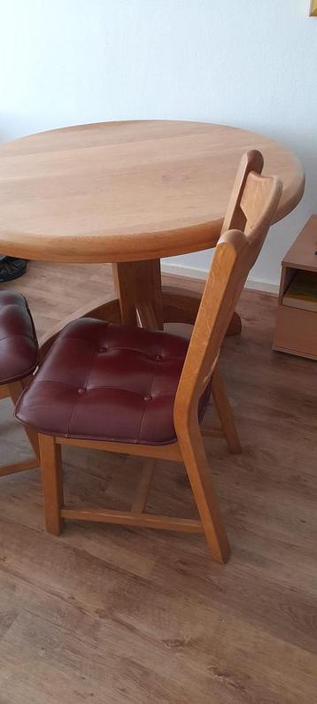 Eethoek met 4 stoelen