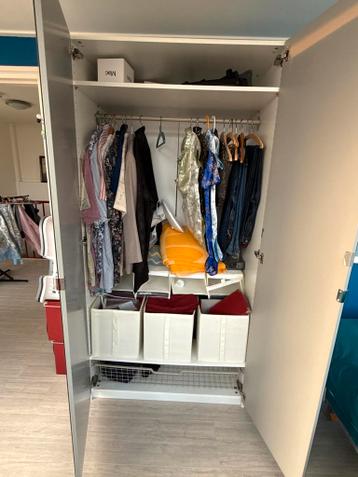 Ikea PAX Kledingkast met spiegeldeuren 200x100 cm