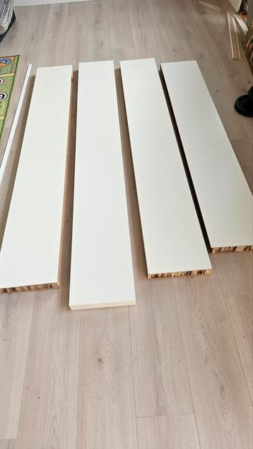 4 zwevende planken - diverse maten