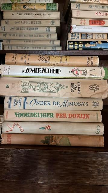 jeugdboeken Sanne van Havelte-Cissy van Marxveldt etc