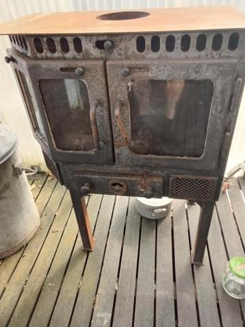 Gratis houtkachel Barbas