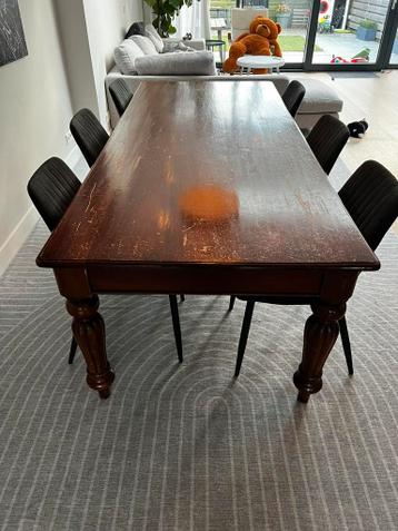 Stamtafel 240 x 100 cm